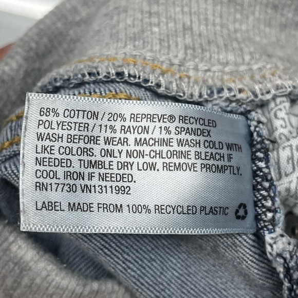 Cat & Jack Blue and Circo Tan Jeans elastic waistband Size: 5T - Picture 10 of 11